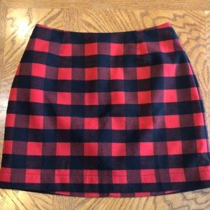 Buffalo Plaid Skirt